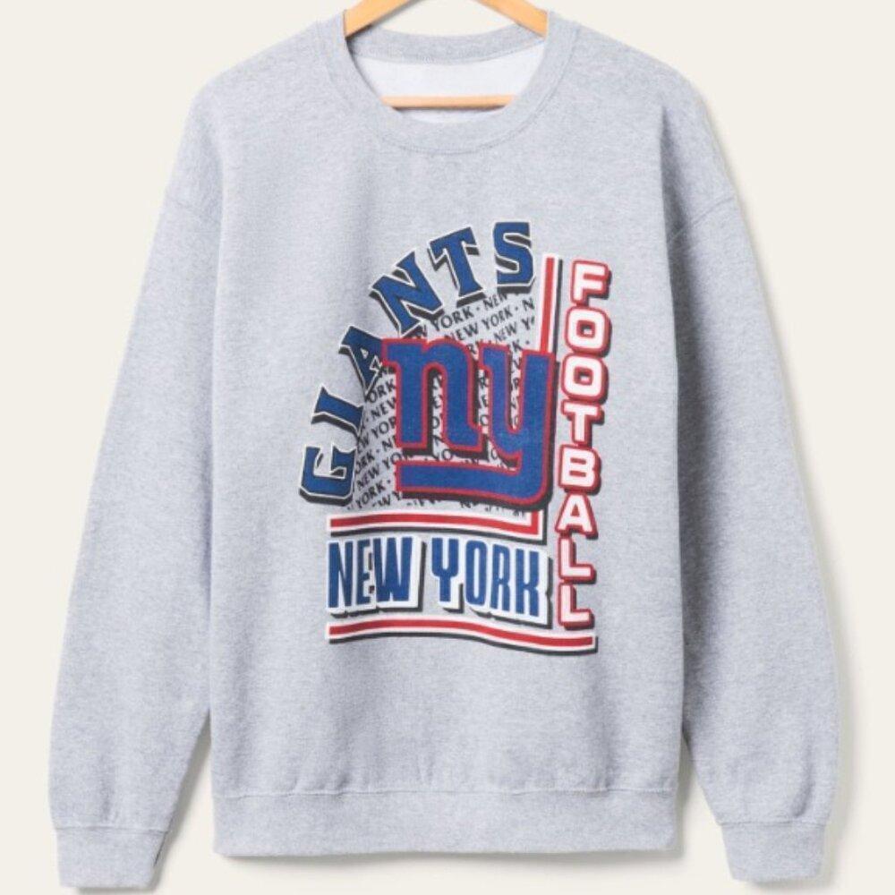 New York Giants 90s Retro NFL Football Fan Sweatshirt